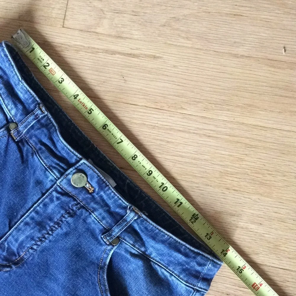 EUC Eric skinny jeans w/blue floral embroidery - Picture 8 of 12